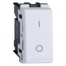 ELMARK - 26026 - DOUBLE POLE SWITCH, WHITE LECCE 