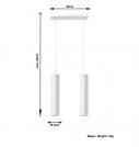 SOLLUX - Pendant LAGOS 2 SL.0324 white (1)
