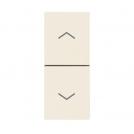 VIMAR - Two interlocked NO+NO 10A button canvas 30062.C