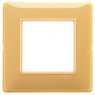VIMAR - 14642.43 - Plate 2M Reflex amber