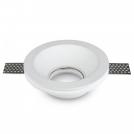 V-TAC - SKU: 3640 VT-776 GU10 FITTING ROUND - WHITE