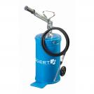 Högert Technik - 16 L hand grease gun with wheels HT8G913