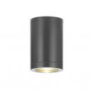 ACA LIGHTING - Луна за външен монтаж кръгла цвят сив IP65 GU10 7W SL7033G