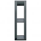 VIMAR - 16782.11 - Classica plate 2Mpan metal black