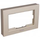 PANASONIC - Рамка за двоен контакт бронз Panasonic Karre WKTF08092BR‐EU1 (1)