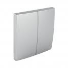 EFAPEL - Dual Rocker for Switches ALUMINIUM 90611 TAL LOGUS 90