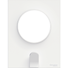 SCHNEIDER ELECTRIC - S520722 Odace Styl cover frame 1 gang  white  key holder