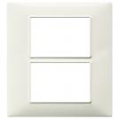 VIMAR - 14659.02 - Plate 6(3+3)M techn. ivory