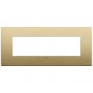 VIMAR - 19657.12.01 - Classic plate 7M metal brushed brass