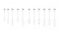 POLARIS LIGHTING - RIGA Ø140mmx46mm 30W Black 1339-AC (5)