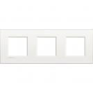 BTICINO - LNE4802M3BN Тройна рамка 3х2М white pure Livinglight AIR