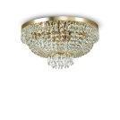 IDEAL LUX - Плафон  CAESAR PL6 Oro 114682