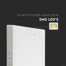V-TAC - 6W LED Backlit Surface Panel Square 3000K 660lm SKU: 10492 (4)