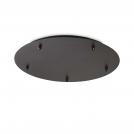 IDEAL LUX - ceiling cup 285658 ROSONE STANDARD 5 LUCI NERO