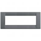 VIMAR - 16736.46 - Classica plate 6M metal slate grey