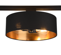 TRIO - ceiling luminaire for system DUOLINE 76820280 E27, 2x25W