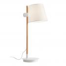 REDO GROUP - Настолна лампа DIA 01-1489  VE 1x60W E27 WOOD/METAL/FABRIC WHITE 