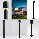 NOVA LUCE - Градински стълб  Ø9, В:59.5 см.  9186710  ROYAL ⚡ LED 6W ⚡ 277Lm ⚡ 3000K ⚡ 220-240V⚡ IP65 ✴ Пясъчно черен алуминий 