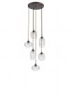 NOVA LUCE - Пендел DEVON 938220  E14 6x40W IP20 Bulb Excluded D: 53 H: 150 cm (1)