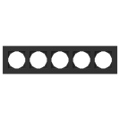 TEM - Frame 5x color Black Flat Logiq OF50BK