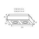 KANLUX - STOBI DLP 250-B (26832) (2)
