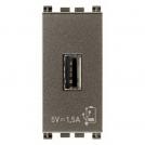 VIMAR - 19292.M - USB supply unit 5V 1,5A 1M Metal