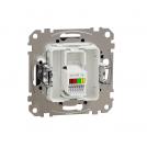 SCHNEIDER ELECTRIC - SDD114491 Sedna Design & Elements Телефонна Розетка CAT 3 UTP, RJ11, антрацит (1)