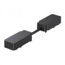 ULTRALUX - Connector SMART LED magnetic system power connector black 48V DC LMST1SK