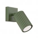 SOLLUX - Green wall lamp KARBON SL.1616 GU10 10W IP20