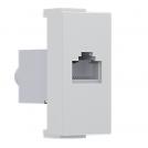 ACA LIGHTING - MODYS TELEPHONE SOCKET IVORY 1 M. RJ11 CAT.3 IP20 10101312228