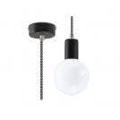 SOLLUX - pendant  luminaire  EDISON black&white  SL.0157