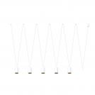 NOWODVORSKI - Пендел 7821 MORE TONE V WHITE/GOLD • GU10 5X10W  LED • IP20