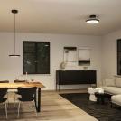 PAULMANN - LED Плафон  96776  Smart Home Zigbee 3.0 HILDOR⚡2700K⚡2000lm⚡230V⚡25W dimmable✴Черен мат/Хром (3)