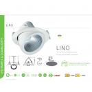 ACA LIGHTING - LED луна LINO бяла за вграждане LINO3030N 230V 30W 3000K 3400lm 60° Ra80