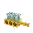 MOREK - Конектор MPIN6 6X16mm² за месингова шина h16mm 80A 690V  MAD6016E21