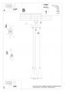 SOLLUX - Pendant lamp SL.1226 REA 3P 3x12W 3xE14 (4)