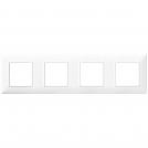 VIMAR - 14669.01 - Plate 8M (2+2+2+2) 71mm white
