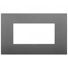 VIMAR - 19654.72 - Classic plate 4M technopolymer grey