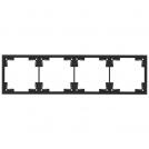 COmmel - Frame 4x color Black matt Adria C043-634