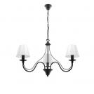 SOLLUX - pendant lamp  MINERWA ABAZUR 3 black  SL.0562
