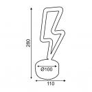 ACA LIGHTING - LED DECORATIVE, warm white light, USB, IP20 X04341318 (2)
