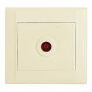 MAKEL - Tv Antenna Socket Outlet MAKEL Defne beige 42010007