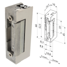 ELMARK - ELECTROMAGNETIC STRIKE PLATES 8-16V AC/DC - M160133