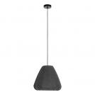 EGLO - pendant light BARLASTON Ø:350mm E27 40W black - 43973