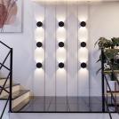 EGLO - LED wall light TALAMELLO Ø:150mm 4W 500lm 3000K black - 901198 (3)