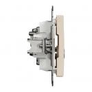 SCHNEIDER ELECTRIC - SDD112474S Sedna Design & Elements - TV/SAT Rosette 7db/3db, intermediate , beige (2)