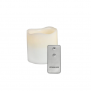 ACA LIGHTING - декоративна лампа WHITE WAX F0711514 1 LED LIGHT WITH BATTERY (2xAA) & ON/OFF IR REMOTE CONTROLLER, WARM WHITE, IP20