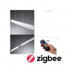 PAULMANN - Пендел  79889   Aptare  Smart Home Zigbee 3.0 ⚡2700K⚡2050lm⚡2 x LED 18W⚡Ra > 80✴Бял мат
