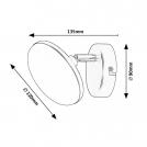 RABALUX - LED Аплик MADI 4W 370lm IP20 3000K 71062 (4)