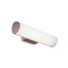 IDEAL LUX - wall luminaire ETERE AP1 Coffee 246949 LED 10.2W, 702lm, 4000K, IP44